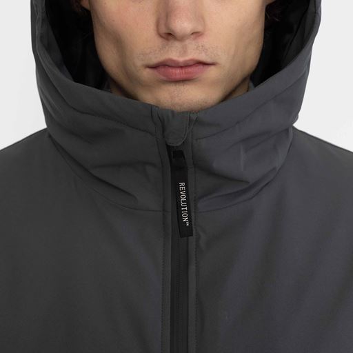 Revolution Padded City Jakke, Darkgrey, XL