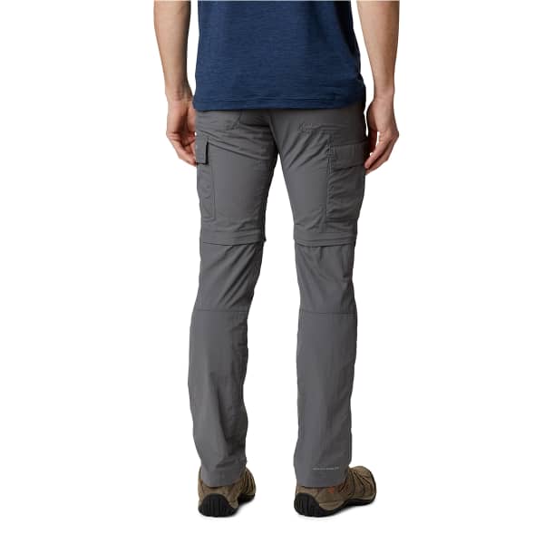 COLUMBIA SILVER RIDGE II CONVERTIBLE PANT M CITY GREY