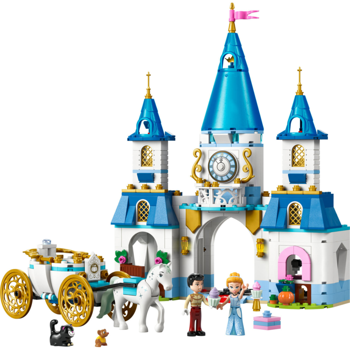 LEGO® Disney Princess 43275 Cinderellas Schloss und Pferdekutsche 6+ Jahre