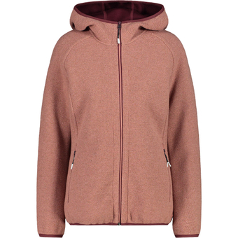 CMP Recycled Wooltech Hood Fleecejacke Quarzo Damen