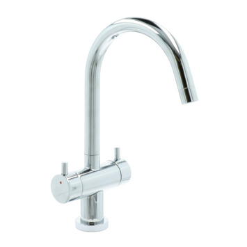 Atlantic Adrian 2-knops keukenkraan Chroom