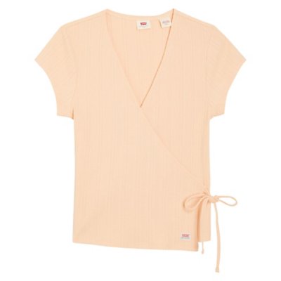 Tee-shirt à manches courtes femme Dry Goods Pointelle Wrap LEVIS