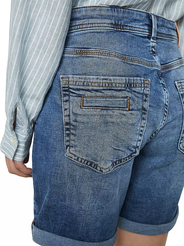 MARC O'POLO Jeansshorts dunkelblau