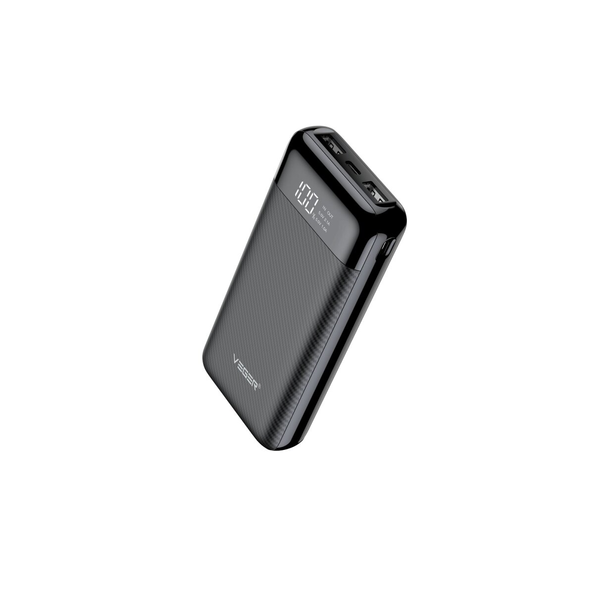 Powerbank L21 - 20 000mAh LCD Micro-USB, USB-C und 2x USB