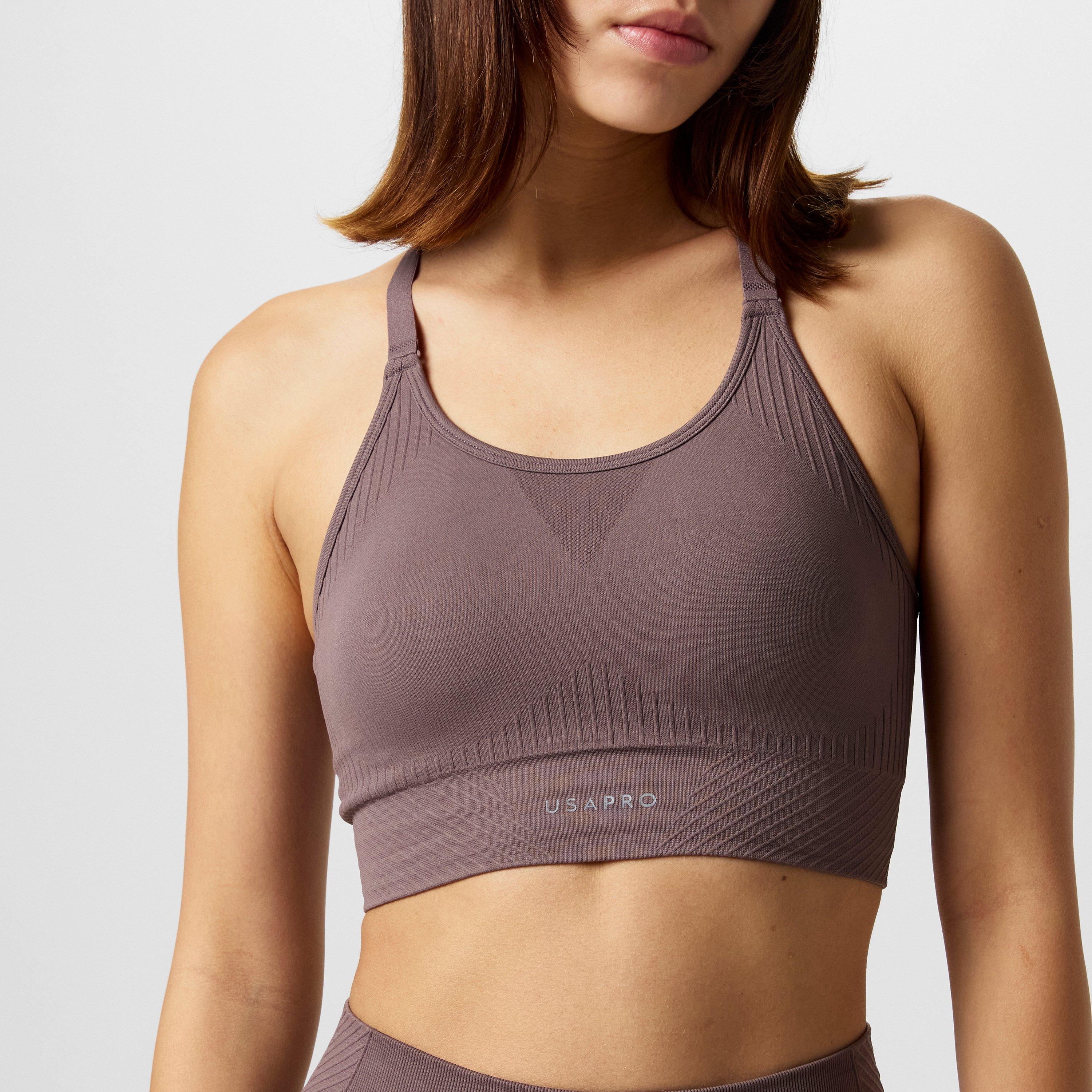USA Pro UP Seamless Adjustable Sports Bra