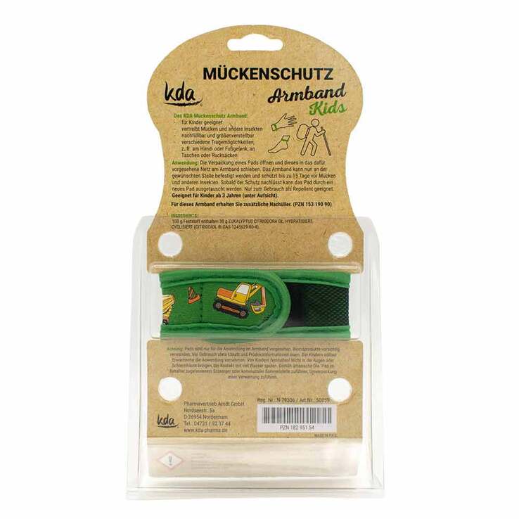 Mückenschutz Armband Kinder Baustelle KDA, 1 St