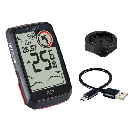 ROX 4.0 Velocomputer mit GPS  schwarz