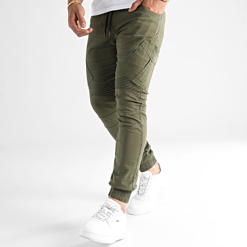 Pantalon Cargo P6085 Vert Kaki