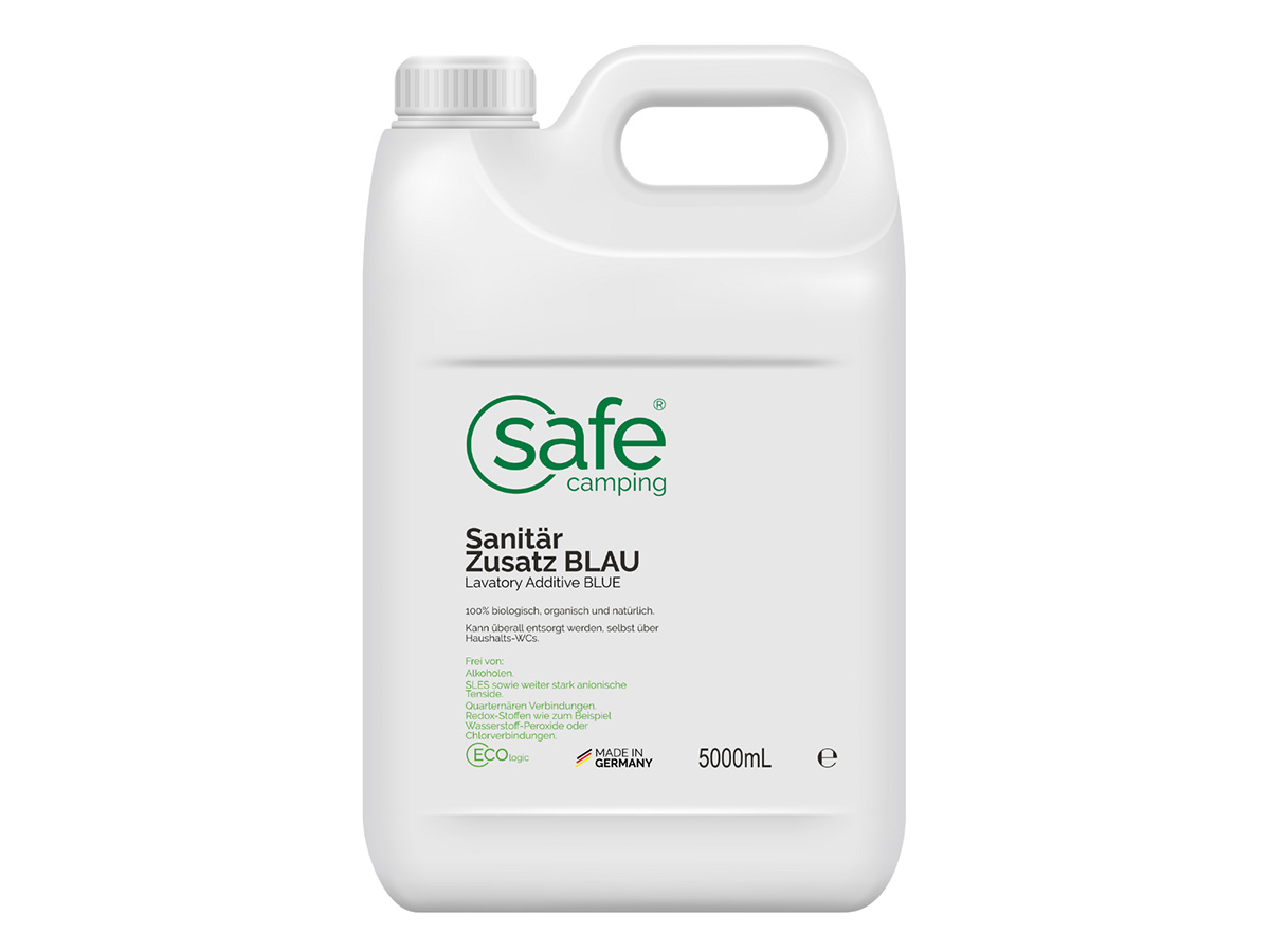 SAFE CAMPING Blue toiletvloeistof - 5 liter