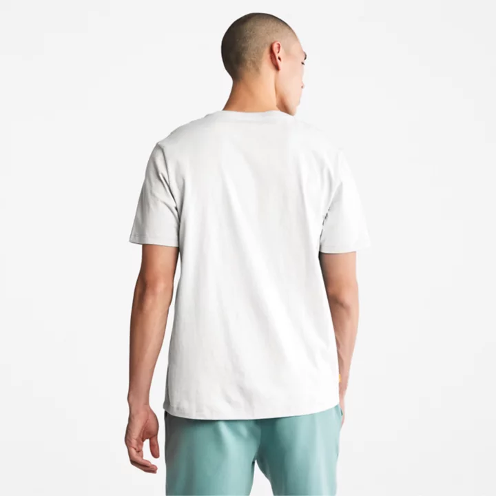 Camiseta All Gender Stack Logo na cor branca