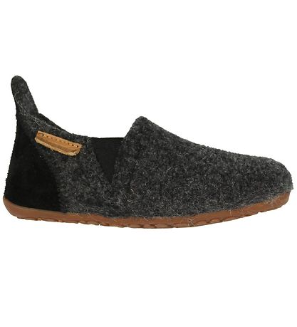 Bisgaard Hjemmesko - Uld - Wool Sailor - Koksgr?