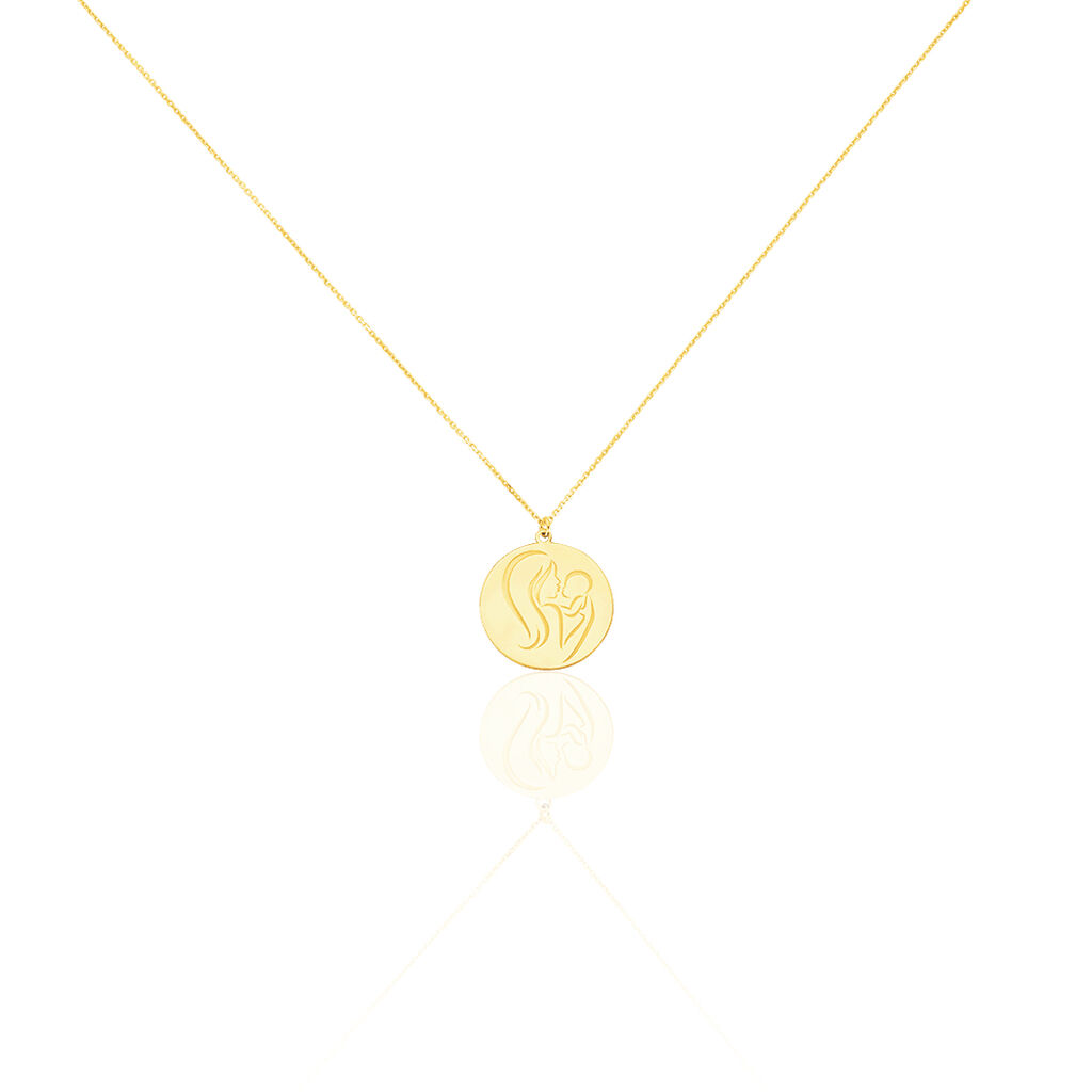 Collier Cobeia Maille Forcat Or Jaune