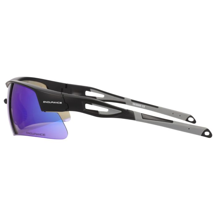 Endurance Unisex Solbriller Jacque Half-Frame Sports Glass Sort