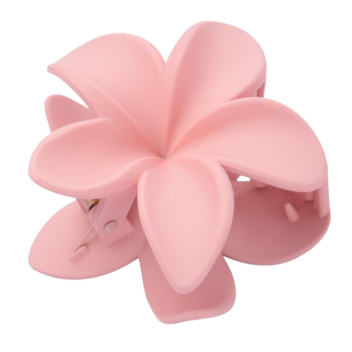 Haarklammer im Blüten-Design rosa
