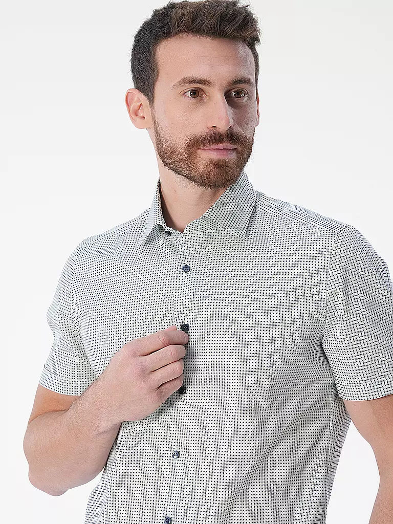 OLYMP LEVEL FIVE Hemd Body Fit weiss