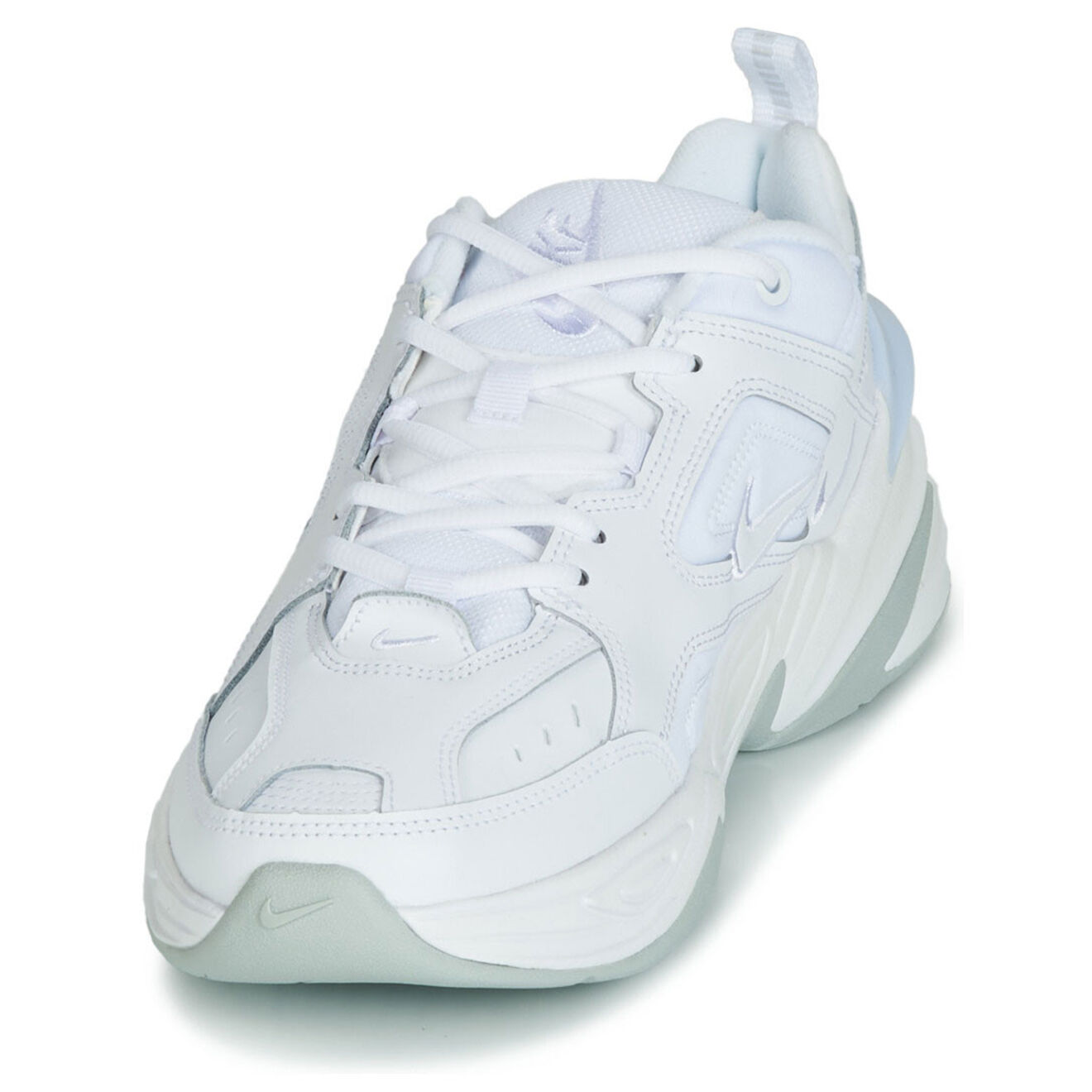 Nike Baskets en Cuir & Mesh M2K Techno blanches