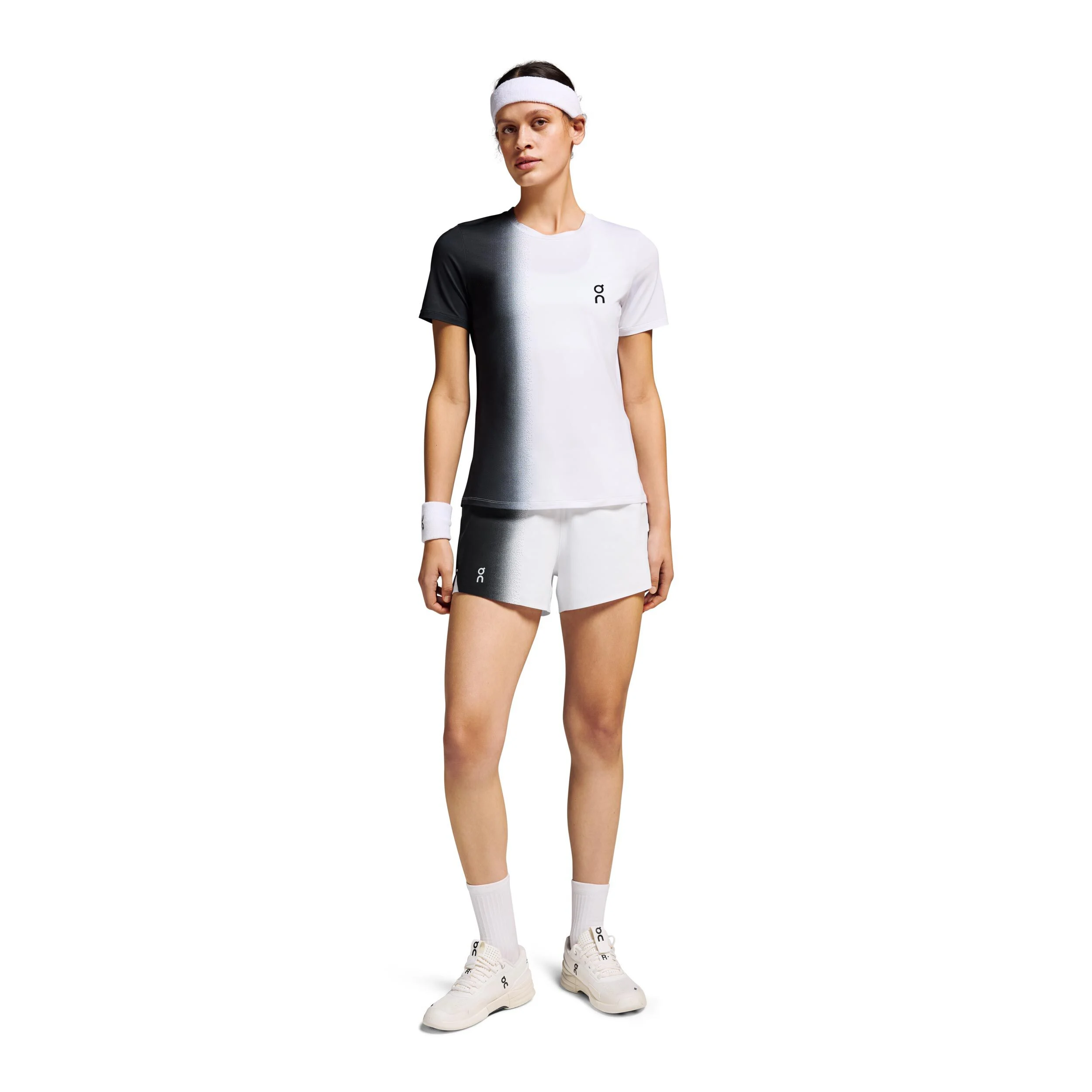On Court Shorts Femmes - Noir , Blanc