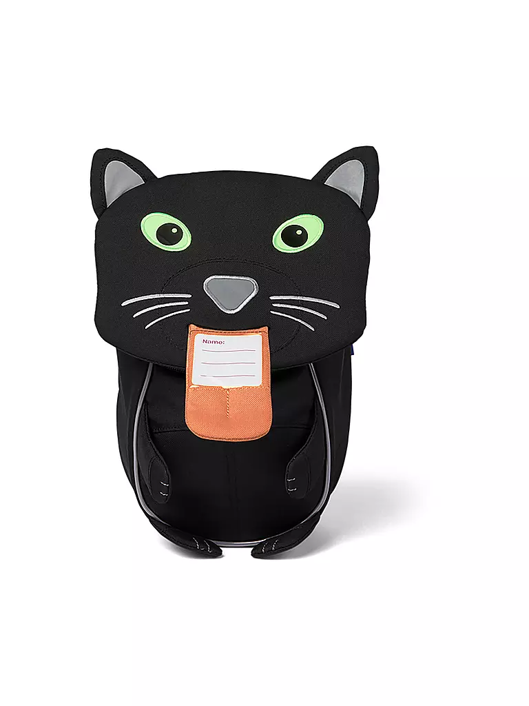 AFFENZAHN Kinder Rucksack Kleine Freunde - Panther schwarz