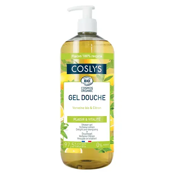 Gel de Banho Orgânico Coslys com Verbena de Limão 1L