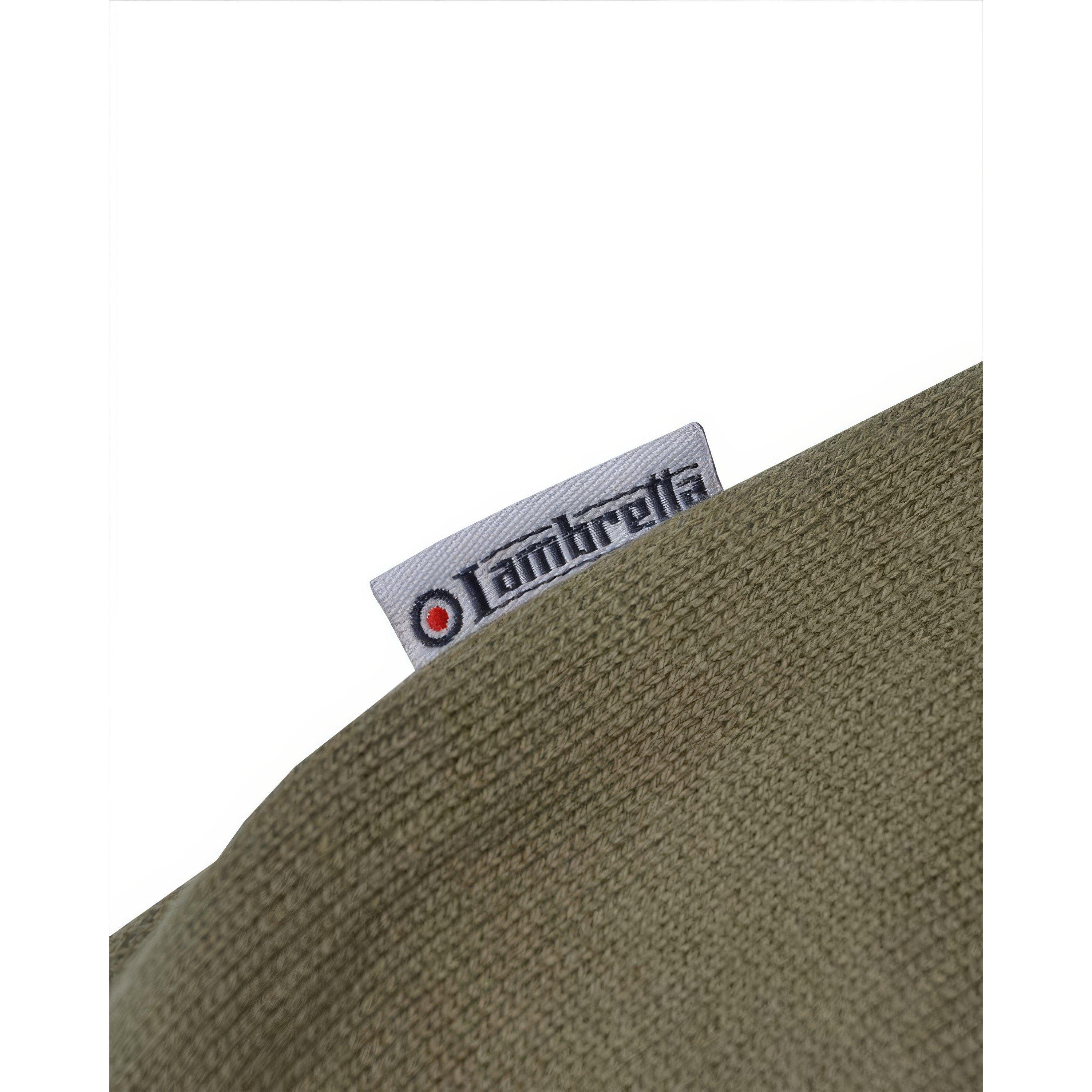 Lambretta Long Sleeve Strip Pane Polo