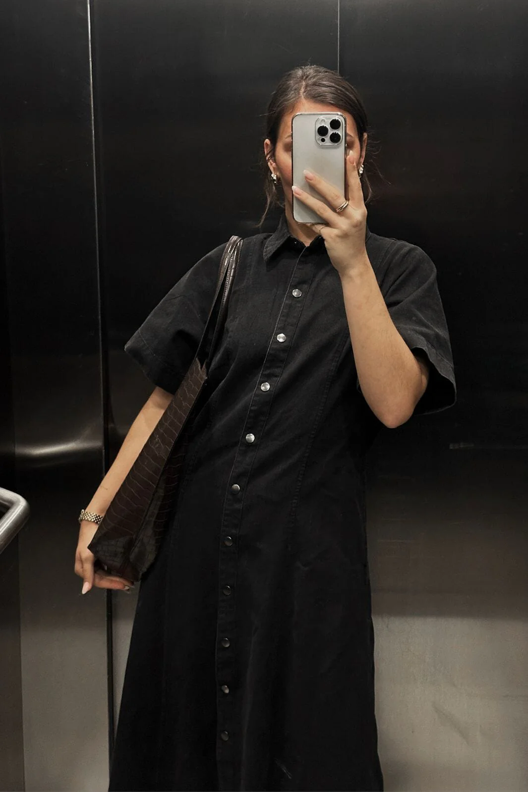 Neo Noir Balli Denim Dress 163548