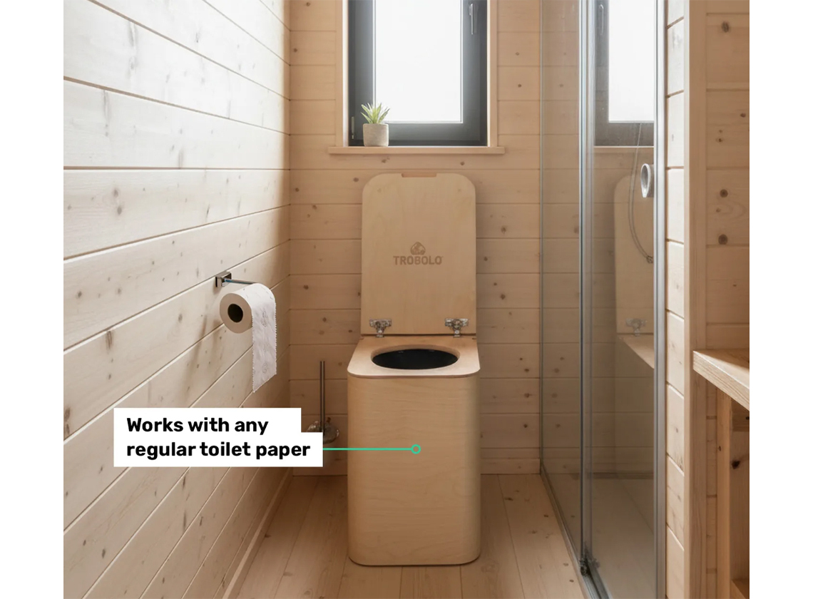 TROBOLO SilvaBlœm droogtoilet - natural