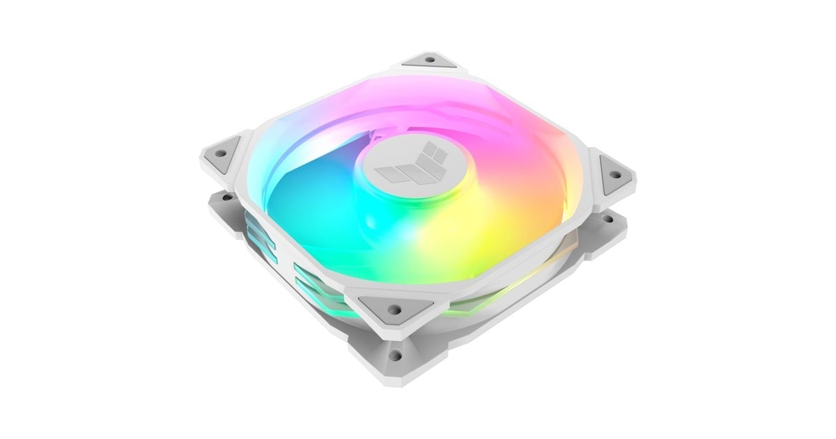 ASUSTUF Gaming TR120 ARGB case fans  (Wit, 3 stuks, 120 x 120 x 25 mm)