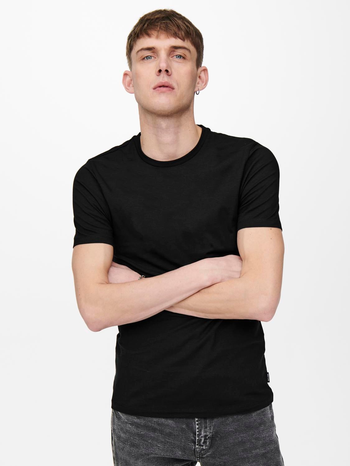 ONSBASIC T-shirt Black