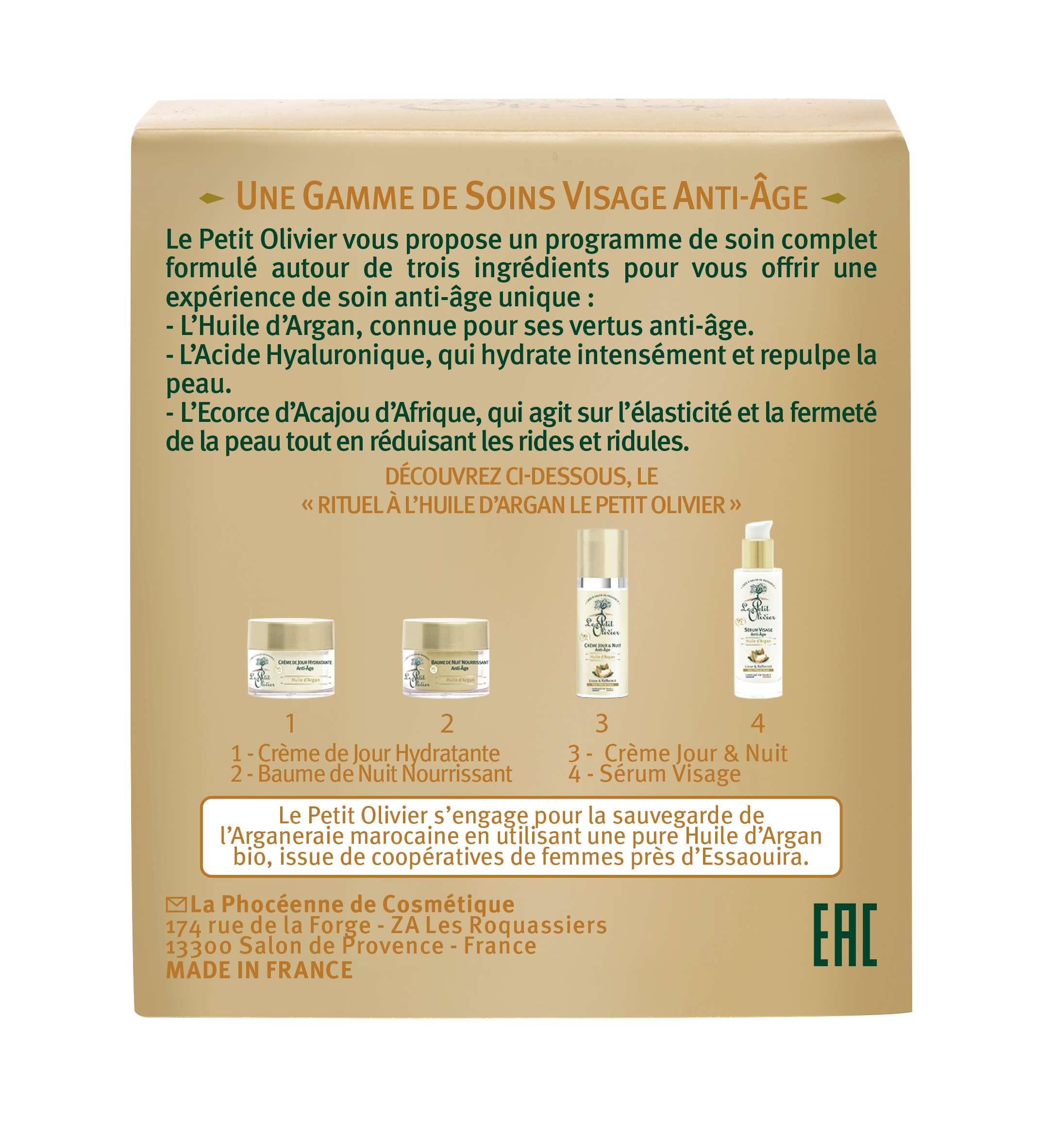 LE PETIT OLIVIER Nachtbalsam<br>50 ml, Balsam, Arganöl (re)