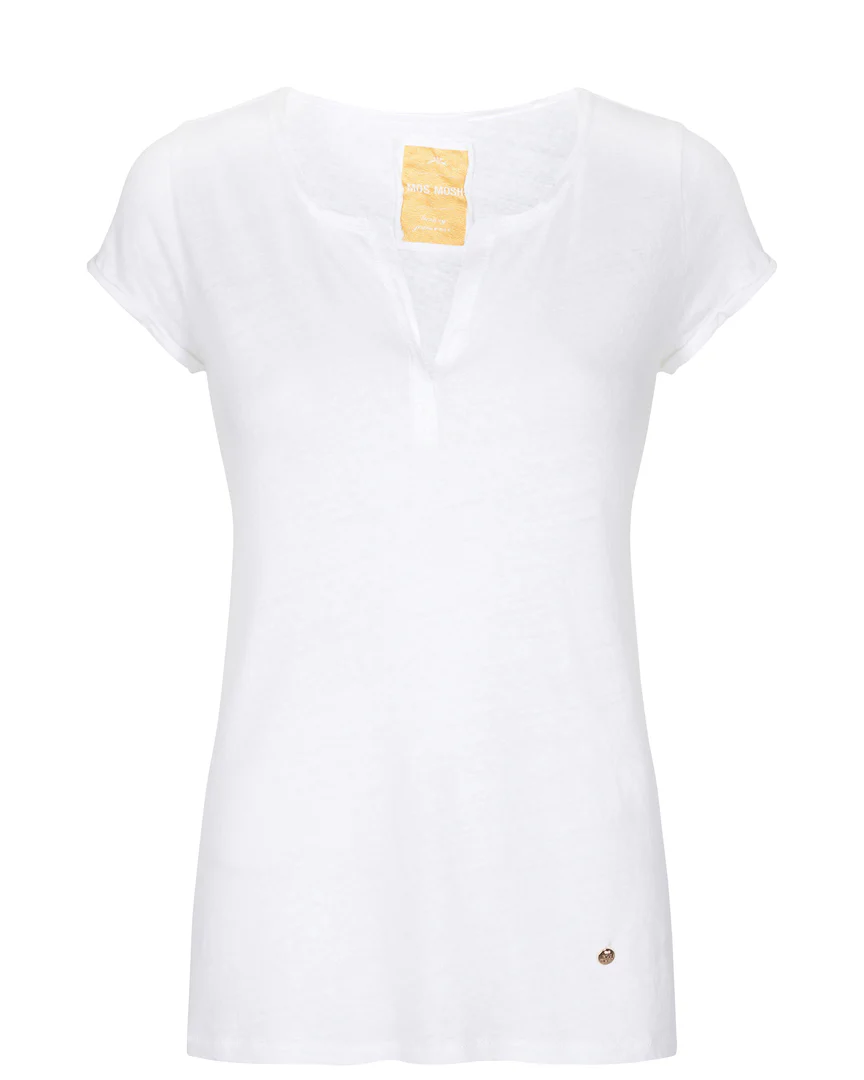 Mos Mosh  Troy T-shirt - hvid
