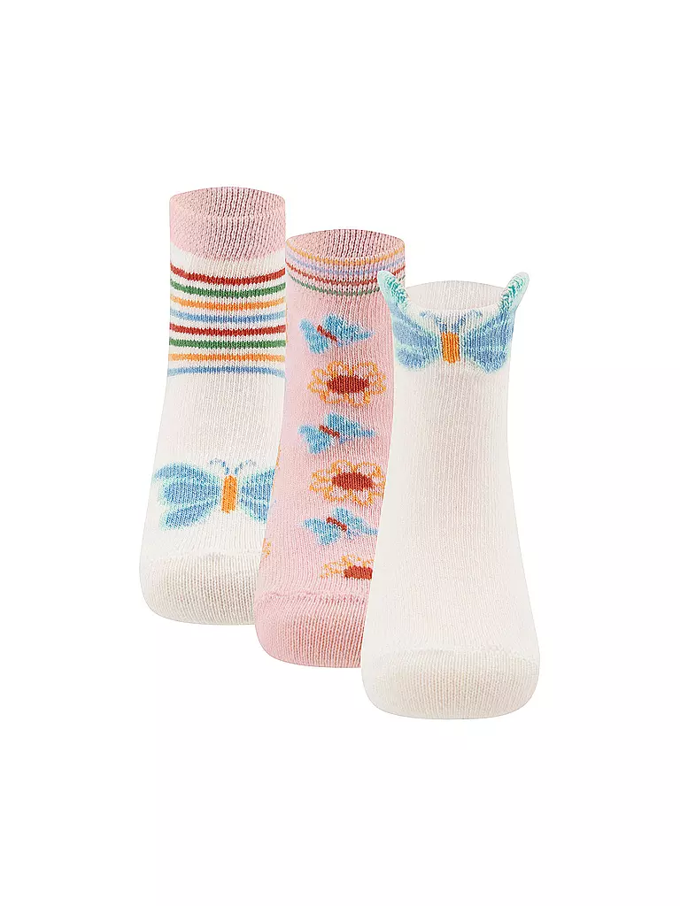 EWERS Baby Socken 3er Pkg off white creme