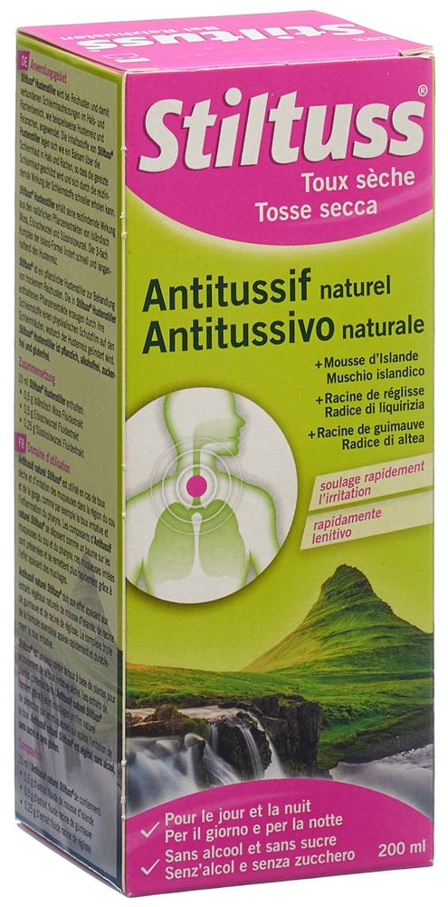 STILTUSS Pflanzlicher Hustenstiller Sirup Fl 200 ml