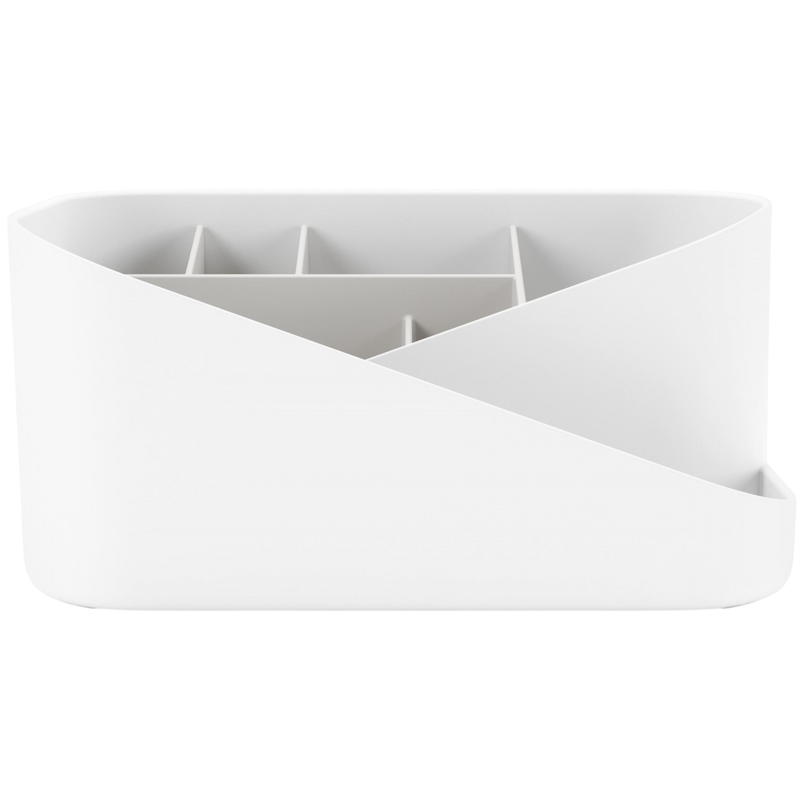 Bad-Utensilienhalter Glam, Weiss