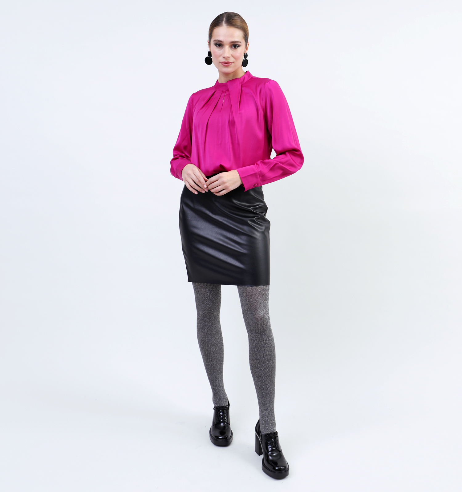 Blouse roze
