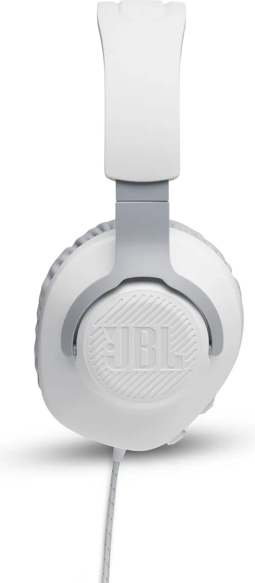 JBL Quantum 100 Blanc Casques gaming