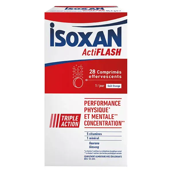Isoxan Actiflash 28 comprimidos efervescentes