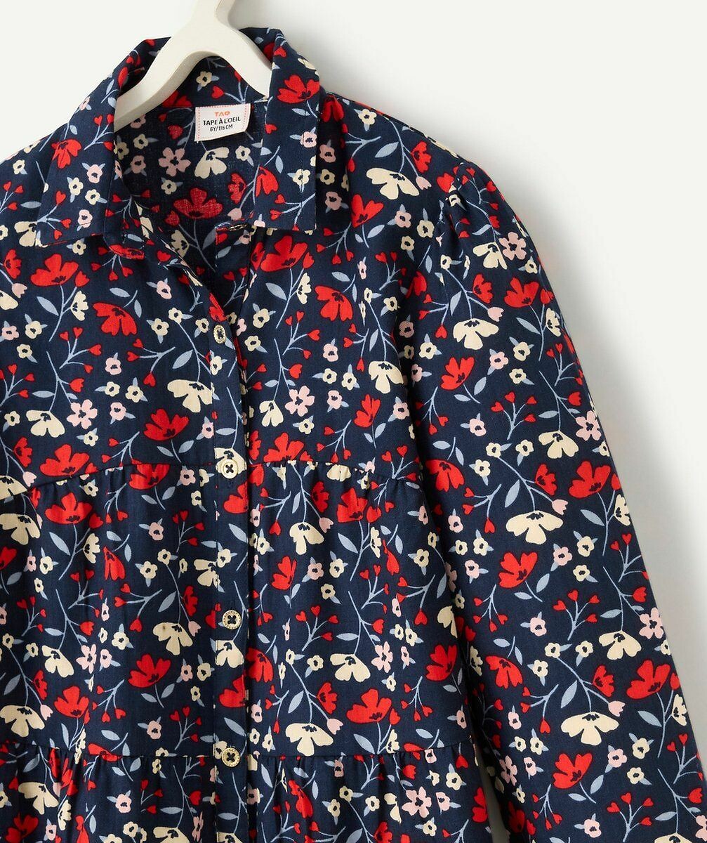 TAPE A L'OEIL<br>Vestido estampado com mangas compridas