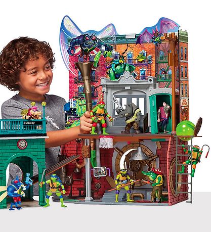 Turtles Spielset - 64 cm - Abwasserkanal