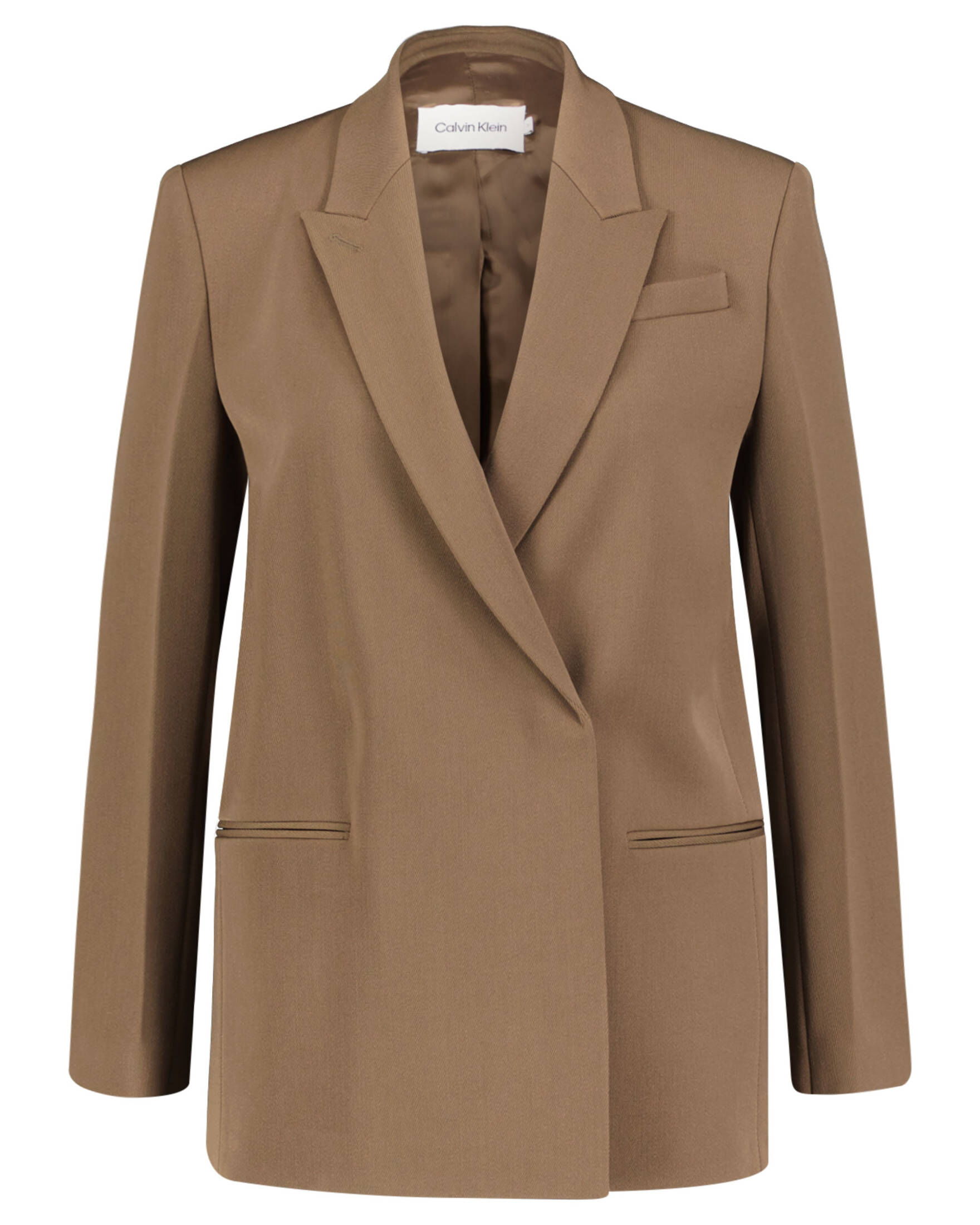 CALVIN KLEIN| Damen Blazer mit Wolle