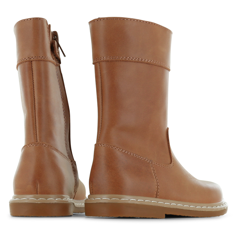 Shoesme slim-fit laarsje cognac Leer | Sale