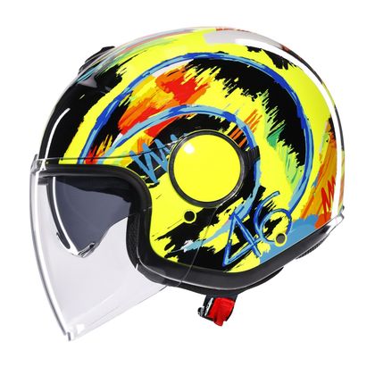 Casque AGV ETERES - ROSSI WINTER TEST 2019 - Multicolore