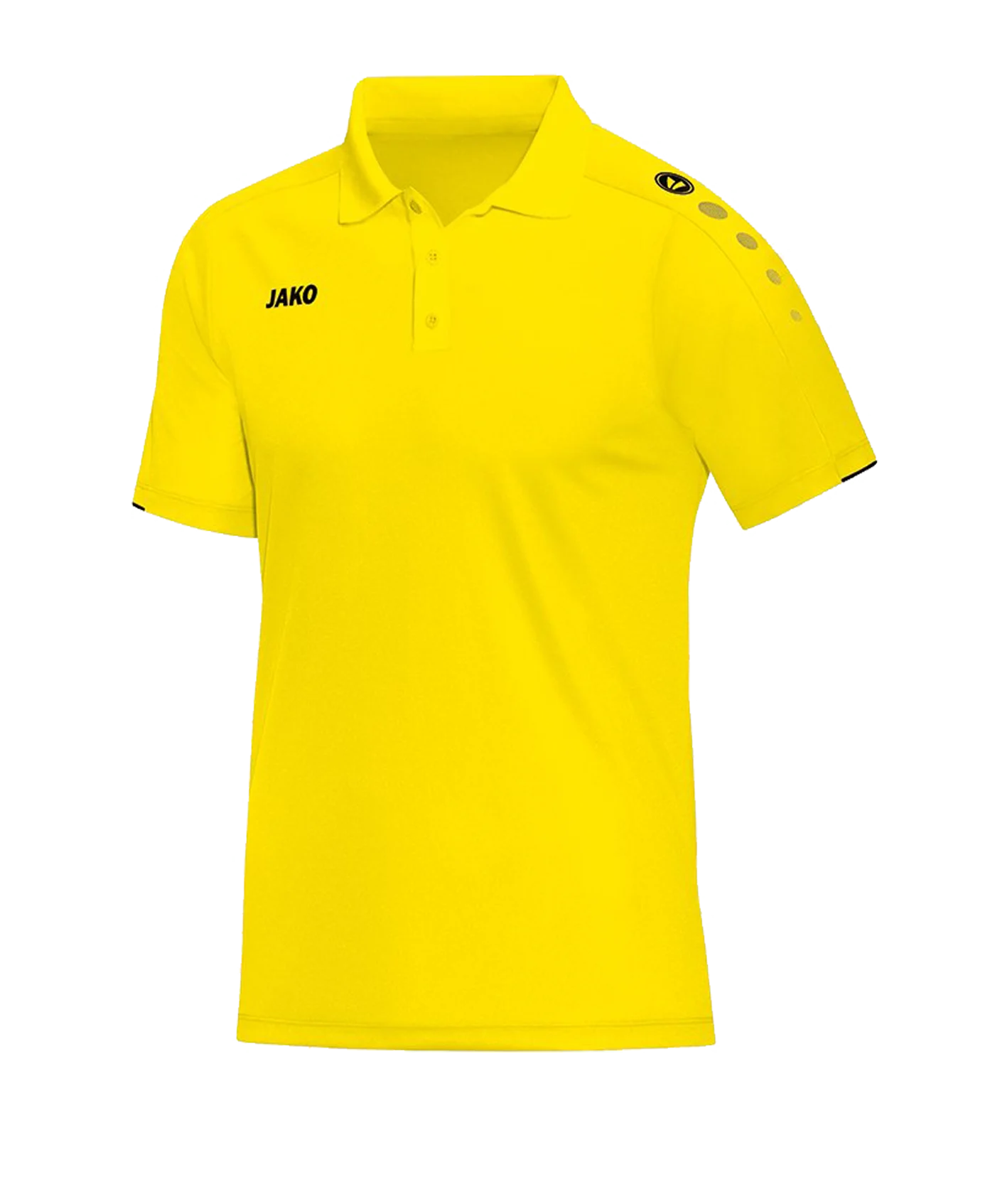 JAKO Classico Poloshirt Gelb F03