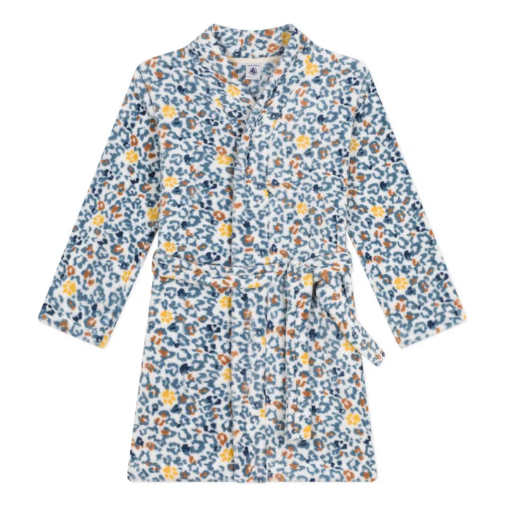 Petit Bateau Robe de Chambre en Polaire | Ecru