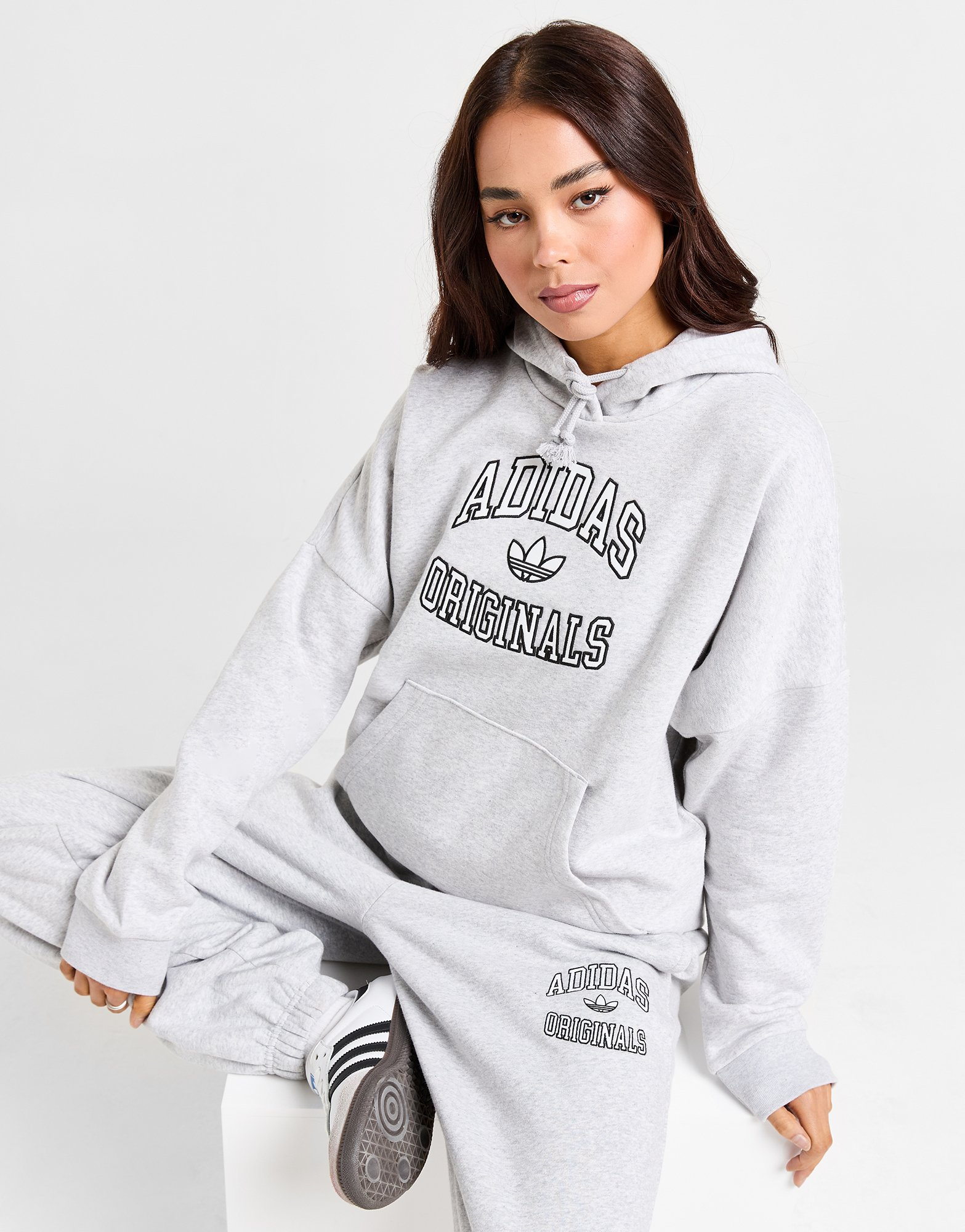 adidas Originals Sweat à Capuche Varsity Femme