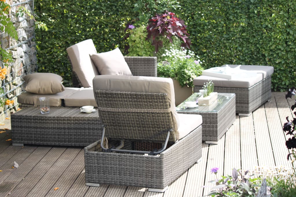 Garden Pleasure Loungegruppe Alcudia, multifunktional