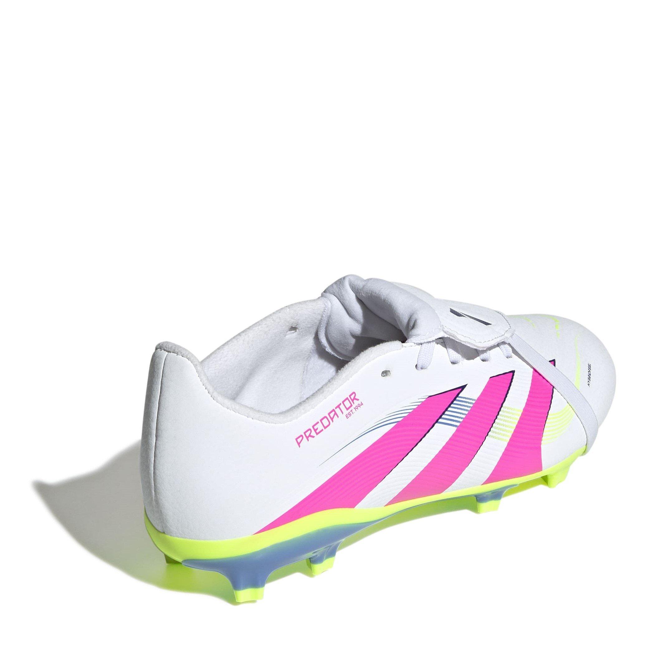 adidas Predator League Fold Over Tongue Junior Firm Ground Football Boots