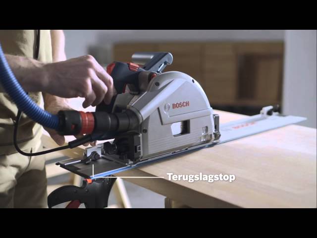 Bosch GKT 55 GCE Invalzaag in L-Boxx - 1400W - 165mm