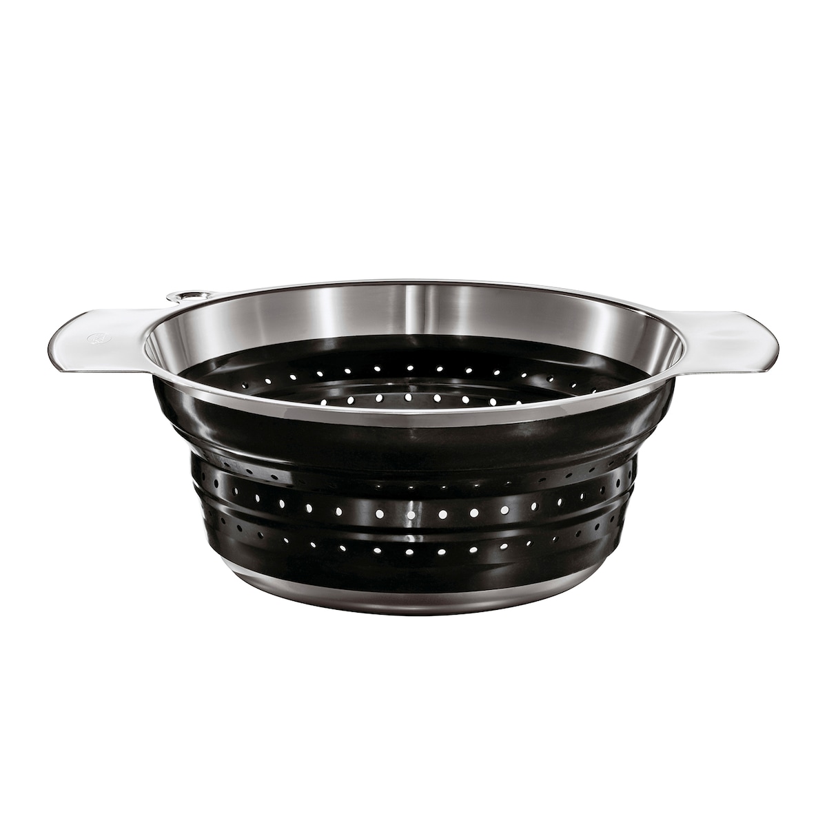 Rösle Colander Dia 24 x 10.5 cm 3.4 liter Steel/Black