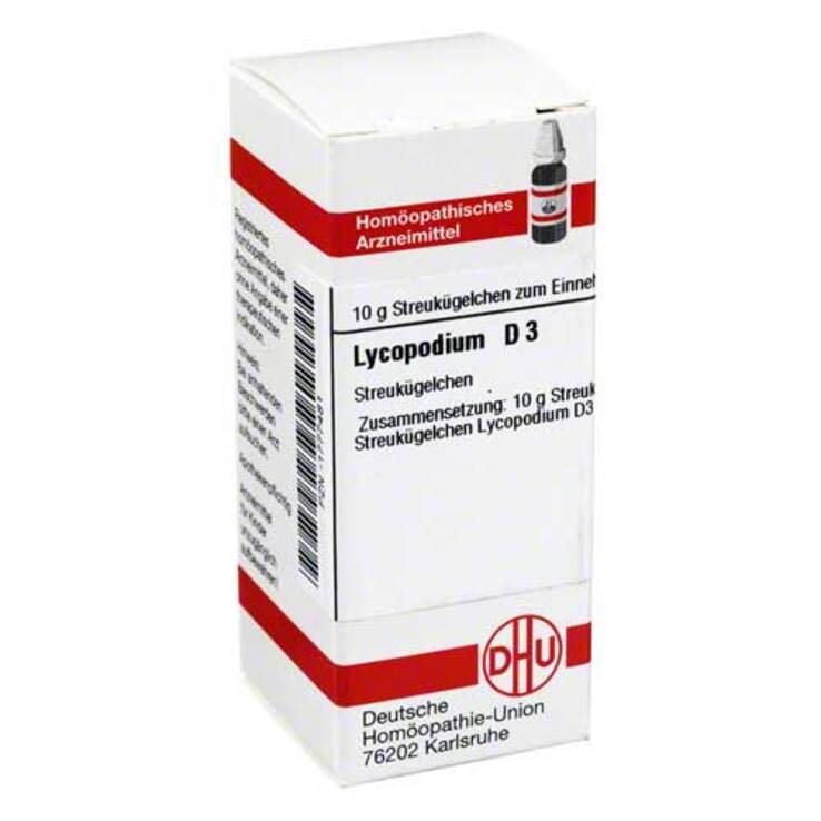 DHU Lycopodium D 3 Globuli, 10 g