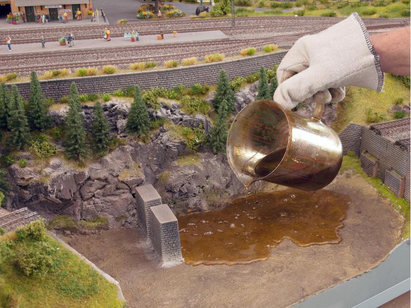 NOCH Water-Drops transparent Granulat zum erstellen von Wasser für Ihr Diorama